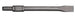 SCALPELLO PIATTO ATTACCO ESAGONALE MM.30 LUNGHEZZA 41CM
