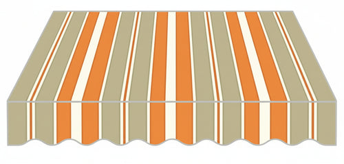 TENDA DA SOLE IN ALLUMINIO A CADUTA TELO POLIESTERE CM. 300X250H