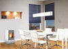 STUFA A PELLET KING MODELLO KW 6 GRIGIO BIANCO BORDEAUX
