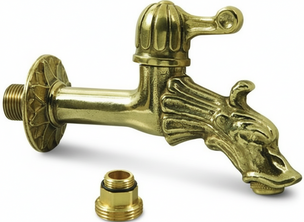 RUBINETTO PER FONTANE DRAGONE ATTACCO 1/2