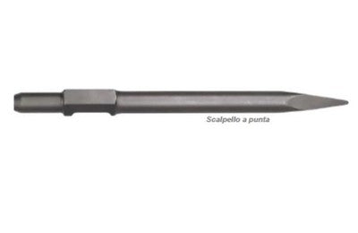 SCALPELLO PUNTA ATTACCO ESAGONALE MM.30 LUNGHEZZA 41CM