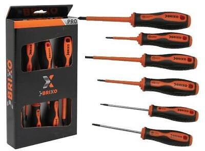 SET 6 GIRAVITI CACCIAVITE BRIXO JOB TORX TAGLIO PHILLIPS