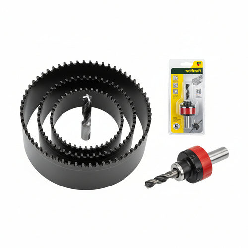 SEGHE A TAZZA WOLFCRAFT 5 LAME Art. 8918000 UTENSILI DA LAVORO