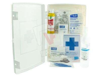 ARMADIETTO PENSILE PRONTO SOCCORSO IN POLIPROPILENE CM. 24,5X13X35 H - ALLEG.2