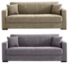 DIVANO LETTO PRONTOLETTO NORA CM. 210x80x90H COLORE BEIGE O GRIGIO