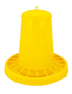 MANGIATOIA TRAMOGGIA PER POLLI lt. 10,5 (Kg. 7) - cm. 39x37 h