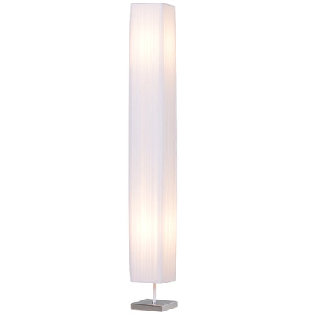 Lampada da Terra con Piantana in Tessuto, Bianco YH8B31-019YH8