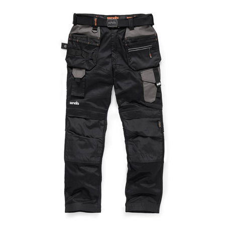 Pantaloni da lavoro pro con fondina multi tasche piu cintura regolabile Scruffs scruffs hardwear