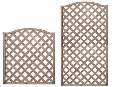 PANNELLO PATIO IN LEGNO ONDA CM.90X90 PANNELLI RECINZIONI ARREDO GIARDINO PZ.2