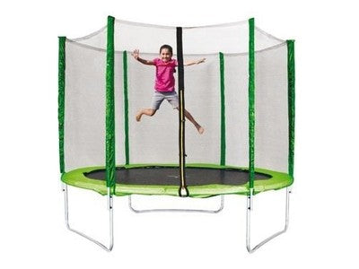 TRAMPOLINI TRAMPOLINO MOLLA ELASTICO JUMPY DIMENSIONI CM. 244