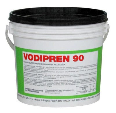 GUAINA LIQUIDA BITUMINOSA VODIPREN 90 DA KG.1 NERO IMPERMEABILIZZAZIONE