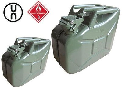 TANICHE BENZINA TANICA METALLO PER CARBURANTE INFIAMMABILE BENZINA/DIESEL LT20