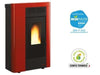 STUFE STUFA A PELLETS ANNABELLA 8 CANALIZZATA NORDICA Kw/h 8 CM. 70x32xH107