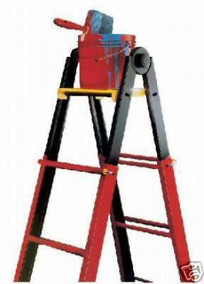 SCALA ACCIAIO TELESCOPICA 5+5 GRADINI H 4,80 MT