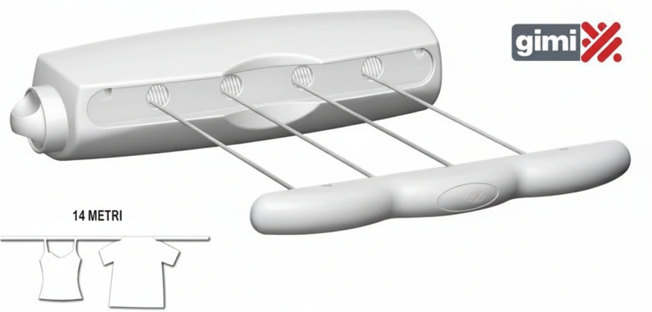 STENDIBIANCHERIA GIMI ROTOR 6 CM. 36X4X9 PULIZIA BUCATO