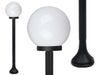 LANTERNA GLOBO KAIA SU PIANTANA LANTERNE ILLUMINAZIONE GIARDINO CM.19xH105