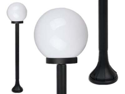 LANTERNA GLOBO KAIA SU PIANTANA LANTERNE ILLUMINAZIONE GIARDINO CM.19xH105