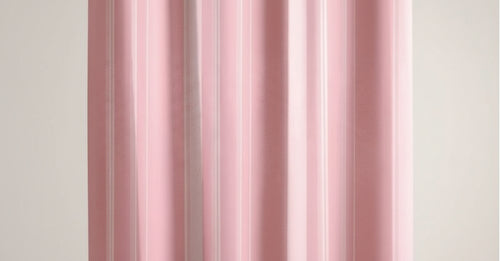 TENDE TENDA PER DOCCIA IN PVC FANTASIA 185/01-6190 RIGATO ROSA CM 180X200H