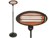 STUFE AL QUARZO NIKLAS RAGGIO DI SOLE CM.52xH200 POTENZA 650 - 1300 - 2000 W