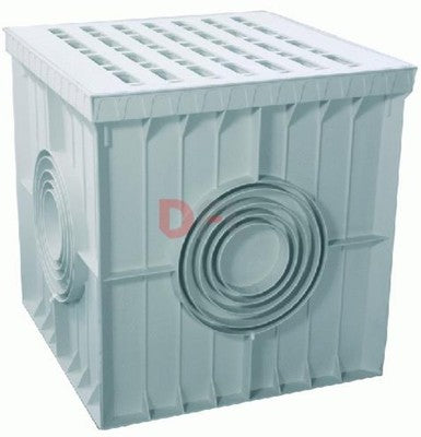 POZZETTI POZZETTO MONOLITICO CON GRIGLIA IN POLIPROPILENE CM.55X55
