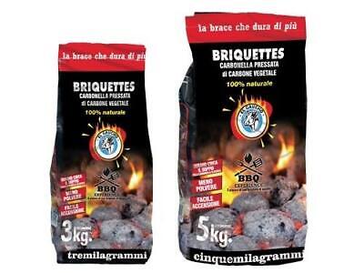 CARBONE El GAUCHO CARBONELLA BRIQUETTE BARBECUE GRIGLIE