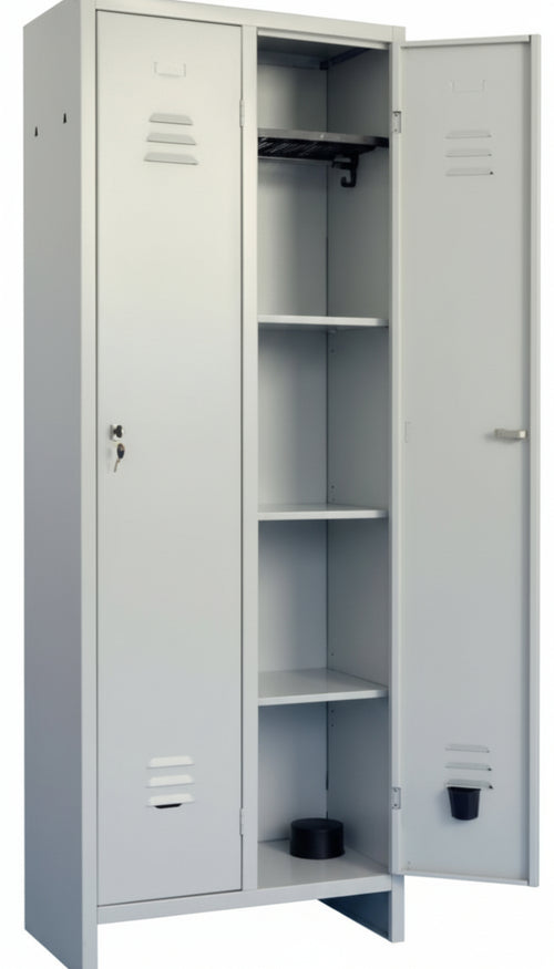 ARMADIO COMPONIBILE IN LAMIERA SPOGLIATOIO 1 POSTO CON SERRATURA