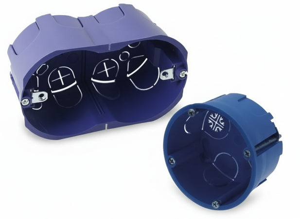 SCATOLE PER CARTONGESSO DA INCASSO 4 POSTI PEZZI 10