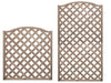 PANNELLO PATIO ONDA IN LEGNO CM.180X90 PANNELLI RECINZIONI ARREDO GIARDINO PZ.2