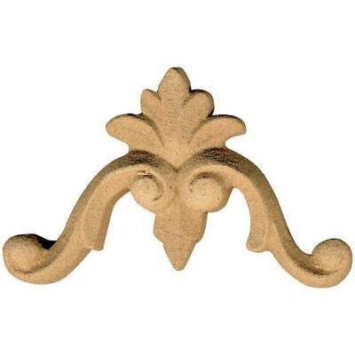 Fregio per Mobili in Pasta di Legno finitura Grezza 60x42 mm art. 03.4517 pz. 2