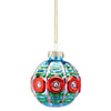 Palline per alberi di Natale in vetro, decorate con forme Ø 6 cm