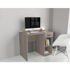 KIT SCRIVANIA 1 CASSETTO ROVERE O ROVERE GRIGIO CM.75X50X75H