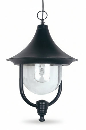 LANTERNA PLAFONIERA LAMPADA APPLIQUE A CATENA ELBA  CM. 26x112,5 h