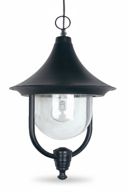 LANTERNA PLAFONIERA LAMPADA APPLIQUE A CATENA ELBA  CM. 26x112,5 h