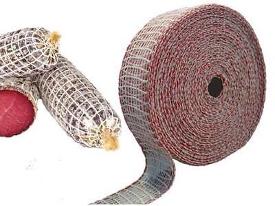 RETI RETE GARZA ELASTICA PER INSACCATI SALUMI 22 QUADRI ROTOLO 50 MT