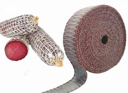 RETI RETE GARZA ELASTICA PER INSACCATI SALUMI 22 QUADRI ROTOLO 50 MT
