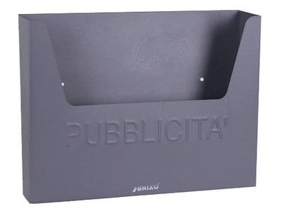 CASSETTE CASSETTA POSTALE IN GHISA PER PUBBLICITA' HELLAS MAXI CM.L34xP5XH25.5