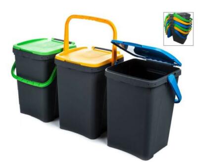 PATTUMIERE PER RACCOLTA DIFFERENZIATA ECO PLUS DA LT.50 CM. 41,5x40x53,5H