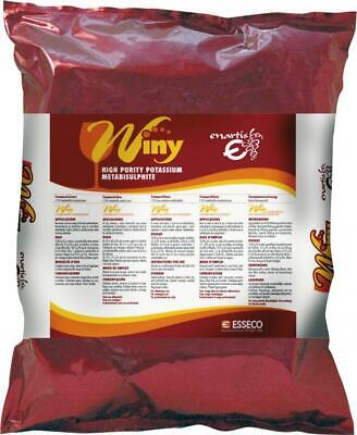 METABISOLFITO POTASSIO ANTIOSSIDANTE ANTIBATTERICO GR.250 PER LA SOLFITAZIONE