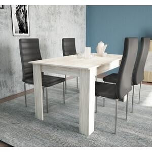 Tavolo Rettangolare Fisso cm. 110x80x75h spessore mm. 15