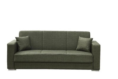 Divano Letto 3 Posti Futuro cm. 220x84x82 cm Tessuto Futura Mina