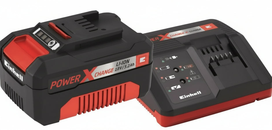 BATTERIA + CARICABATTERIA POWER-X-CHANGE BATTERIA LITIO 18 V-1,5 Ah