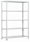 KIT SCAFFALI SCAFFALE IN KIT 5 PIANI IN LAMIERA VERN. CM.80x40x200H ASTE INTERE