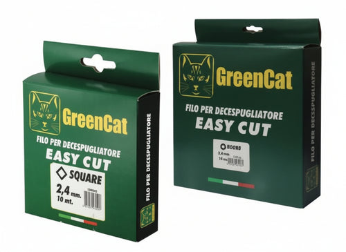 FILO NYLON PER TESTINE DECESPUGLIATORI QUADRO D.2.4 ROTOLO DA 50 MT