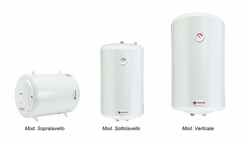 SCALDACQUA ELETTRICO SCALDABAGNO LT. 15 SOTTOLAVELLO 1200 WATT ATLANTIC