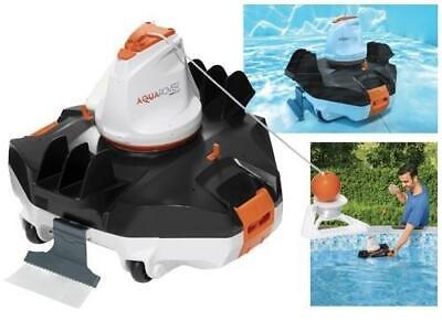 ROBOT PULITORI PER PISCINE A BATTERIA ACQUAROVER BESTWAY 58622 PULIZA PISCINE
