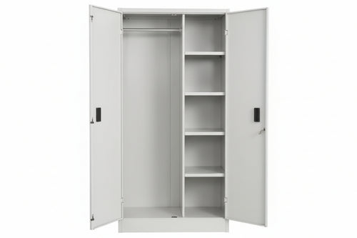 ARMADIO ARMADIETTO PORTASCOPE PRATIKO IN LAMIERA VERNICIATO CM 80 x 40 x H 175