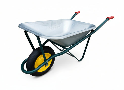 CARRIOLA DA EDILIZIA 70LT VASCA IN LAMIERA ZINCATA