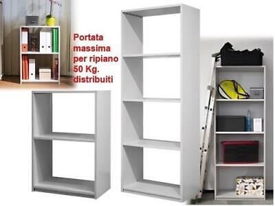 SCAFFALI MODULARI 5 PIANI DOLLY 60X35XH170 SCAFFALE GRIGIO CHIARO OFFERTA