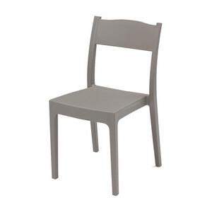 SEDIA VESTA IN POLIPROPILENE FIBRA VETRO IMPILABILE CM. 41X41X83H PEZZI 2