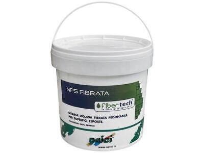 GUAINA LIQUIDA FIBRORINFORZATA DA KG. 20 IMPERMEABILIZZANTE NAICI